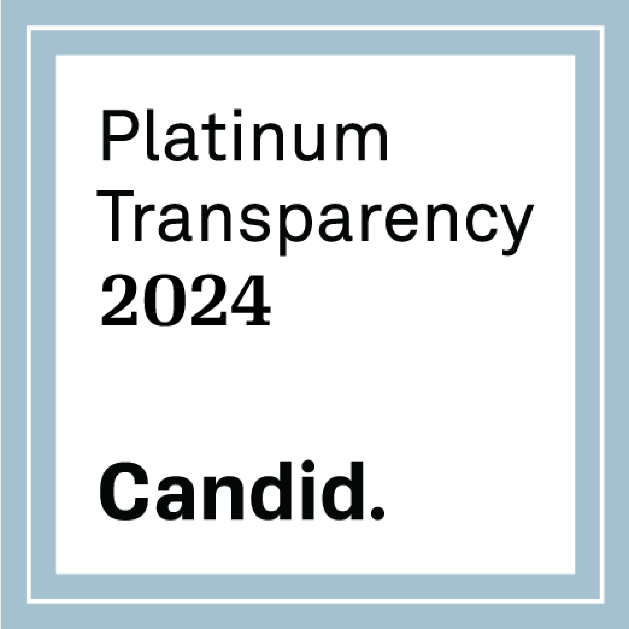 Candid Seal Platinum 2024 1